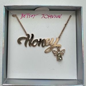 Betsey Johnson Honey Necklace